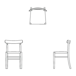 Lightwood Chair (stoppad sits)