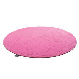 Runda mattan Lotus i Fuchsia