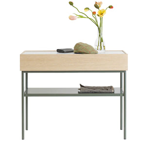 Green Khaki / White Stained Oak