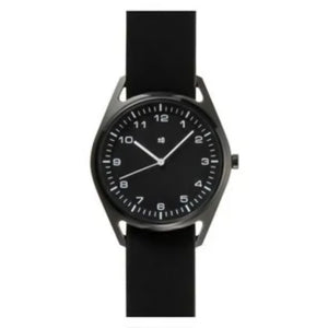 Wrist Watch Black Leather