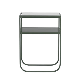 Carrara Marble / Green Khaki