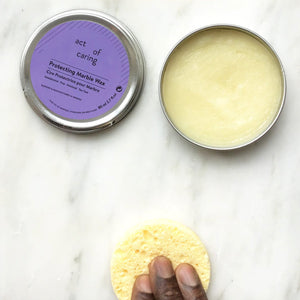Protecting Marble Wax