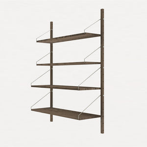 Single Section H:115, Dark oiled oak 
