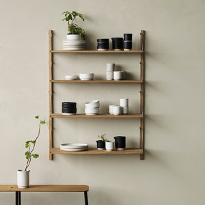 Single Section H:115, Natural oiled oak 