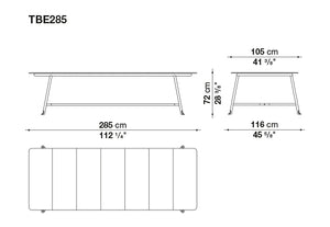 Borea Dining Table Outdoor