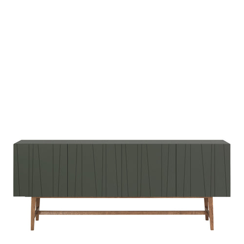 Green Khaki / Dark Smoked Oak