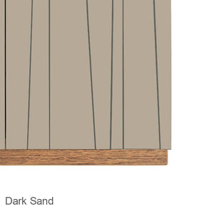 Dark Sand / Black Walnut