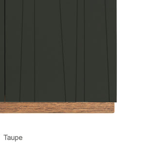 Taupe / Black Walnut