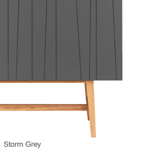 Storm Grey / Natural Oak