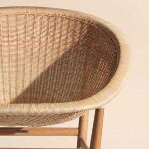 Basket Club Chair - Indoor